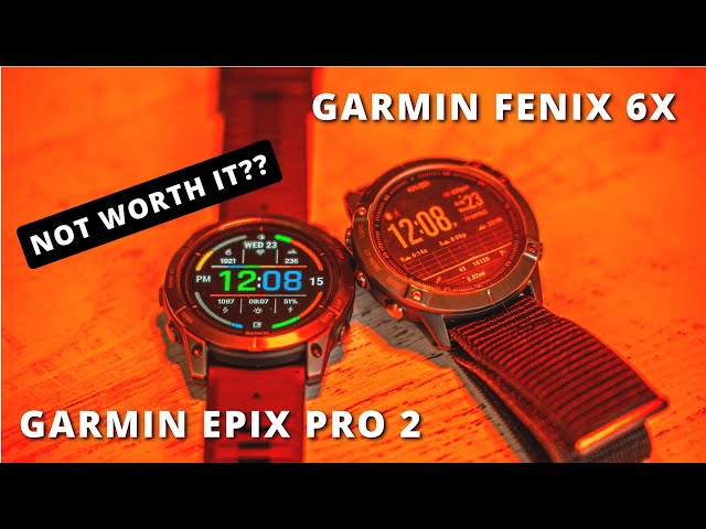 Garmin Fenix 6x vs Epix Pro 2 | Not Worth Upgrading? - YouTube