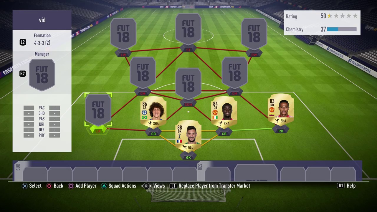 EPIC BPL SQUAD BUILDER - FIFA 18 800K BPL HYBRID SQUAD