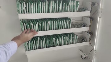 Automatic sanitary napkin vending machine use, sanitary napkin disposal machine use