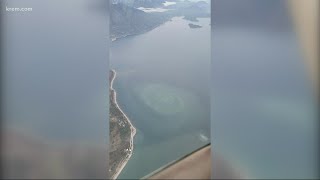 Here's what may have caused an unusual swirl in Lake Pend Oreille