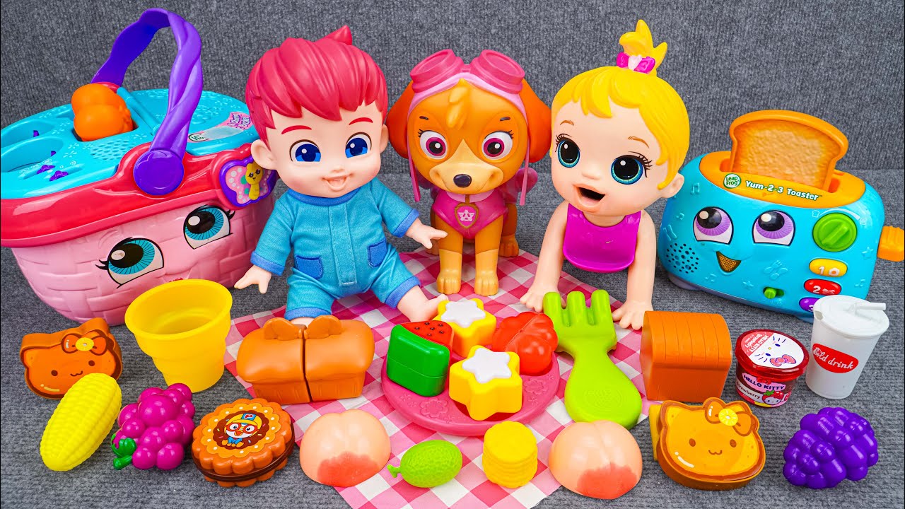 63 Minutes Satisfying with Unboxing Full Cute Pink Toys, Kitchen Playset Collection | ZoZo ASMR Love