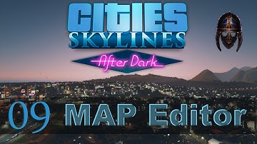 Cities Skylines After Dark :: Map Editor : Part 9 - Roads