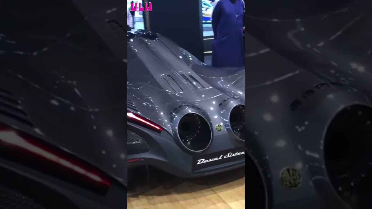 Sixteen - Crazy V16 Supercar with 560km/h | Devil| Super car| 