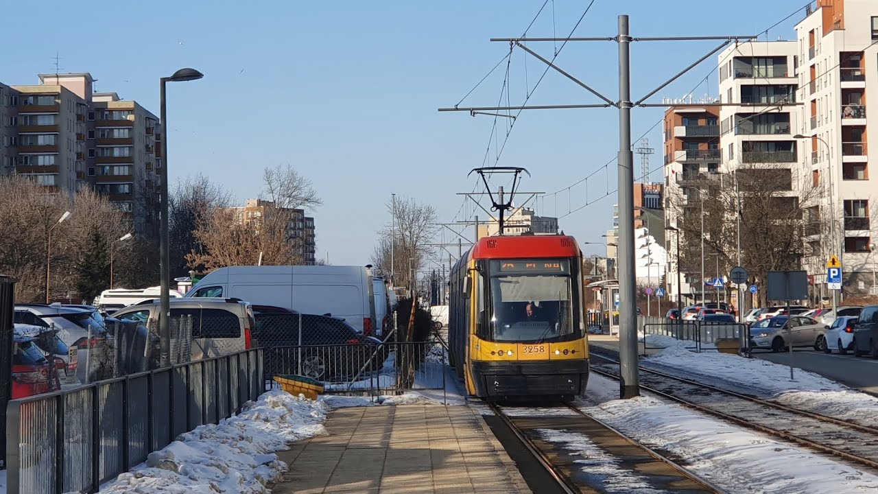 [#51] 25 ➡️ Pl.Narutowicza 🚊Pesa 120Na Swing #3258 - Tramwaje Warszawskie sp. z.o.o.