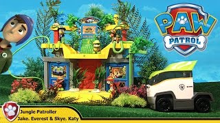 Щенячий Патруль на русском - Джунгли все серии. Paw Patrol Monkey Tample playset. Tracker. patroller