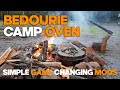 Bedourie camp oven, game changing mods that should be included in the box