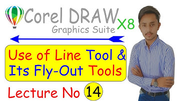 How to Use Freehand, 2-Point Line, Bezier, Pen, B-Spline, Polyline, Tools in CorelDraw X8