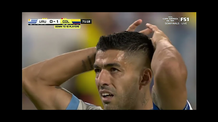 Uruguay Vs Colombia semi final Copa America 2024 highlights 0-1