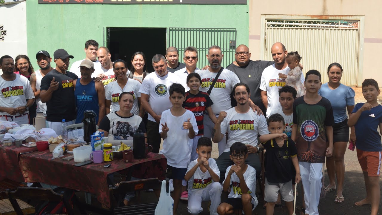 TREINO DO GRUPO ARTE MANHA CAPOEIRA | RIO VERDE GO 