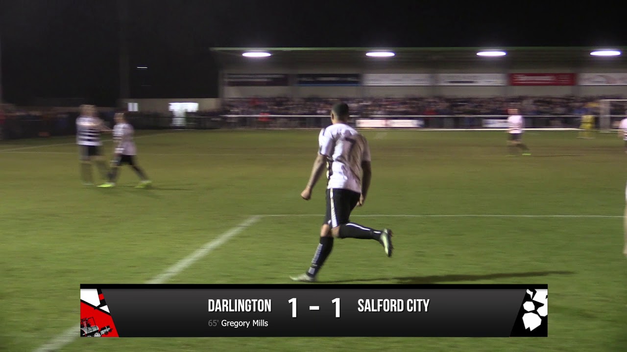 Darlington 1-2 Salford City - Vanarama National League North - 2017/18 video phone beyonce mp3