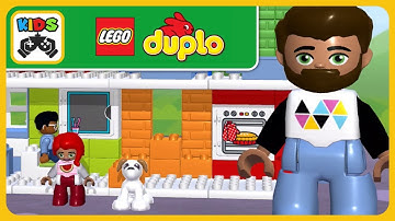 LEGO DUPLO Town * Building cozy cottages for the family * Game for kids