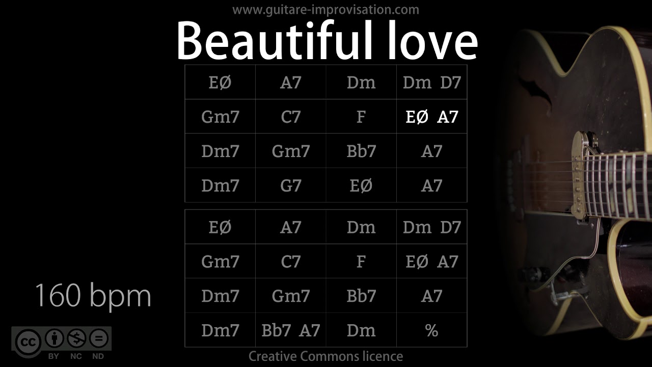 Beautiful Love (Jazz/Swing feel) : Backing Track