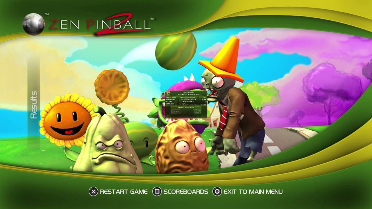 Zen Pinball 2 Plants vs Zombies YouTube