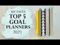 TOP 5 GOAL PLANNERS for 2021