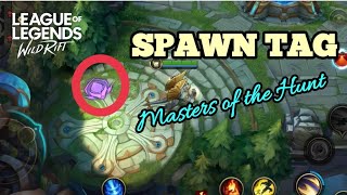 SPAWN TAG | MASTERS OF THE HUNT ITEM | WILD RIFT screenshot 5