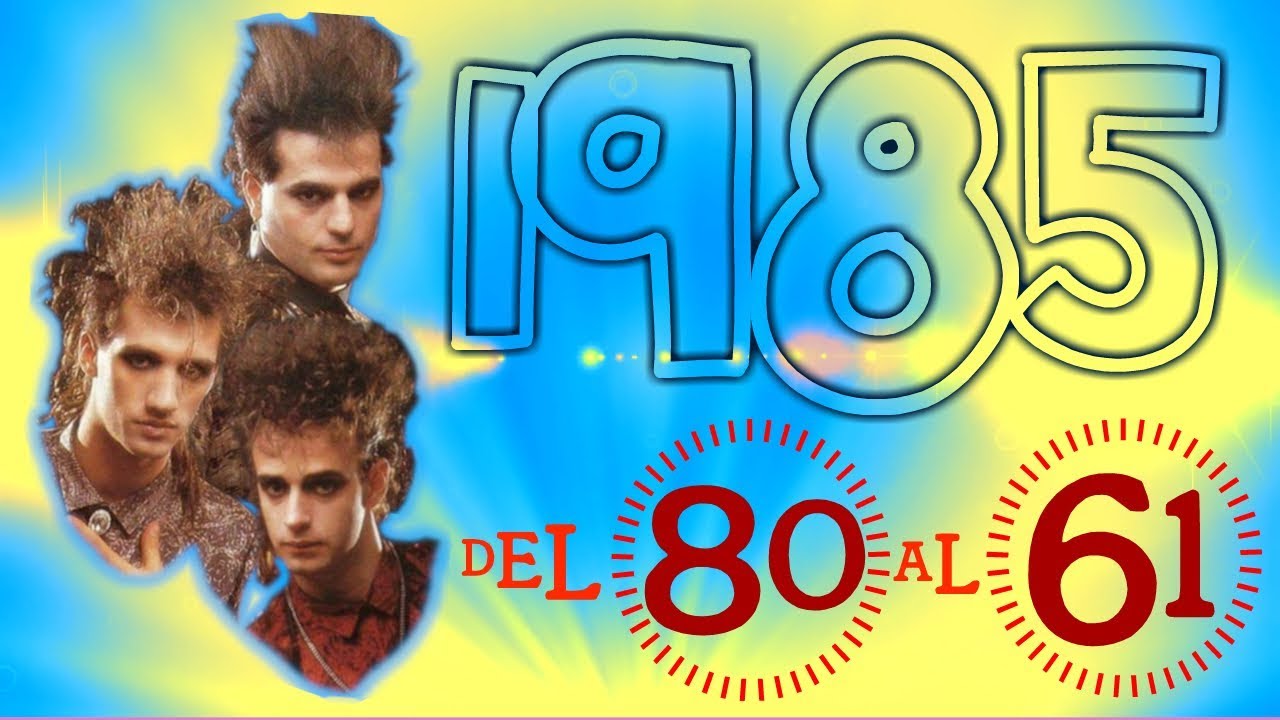 Música EN CASTELLANO 1985 Del 80 al 61 - YouTube