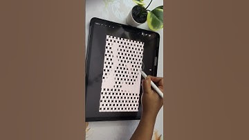 174 -Geometric Pattern Procreate Brush #procreatebrushes #procreatedigitalart #procreate #satisfying