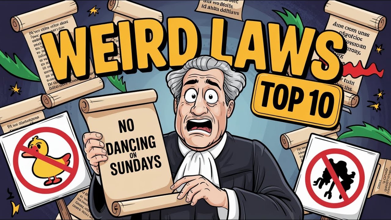 Top 10 Weirdest Laws in History You Won’t Believe Existed