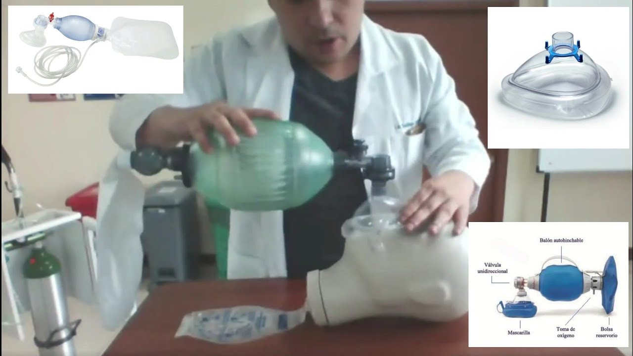🌟RESUCITADOR MANUAL AMBU (práctico)🌟