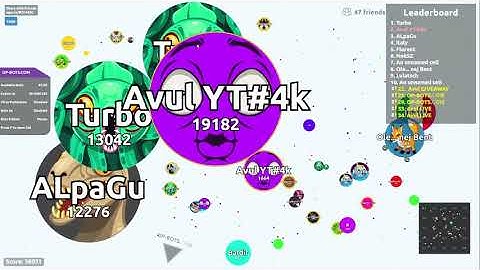 AGAR.IO SERVER TAKEOVER WITH BOTS #307 || OP-BOTS.COM