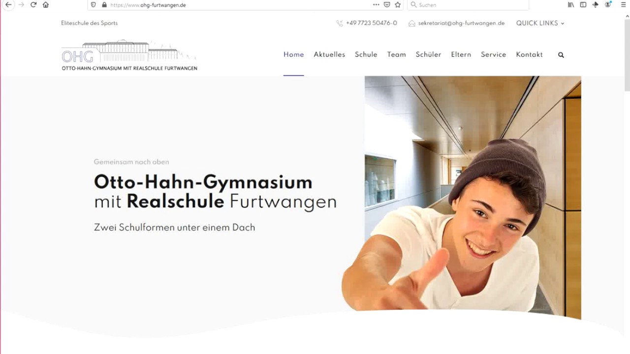 OHG Furtwangen - Moodle Anmeldung - YouTube