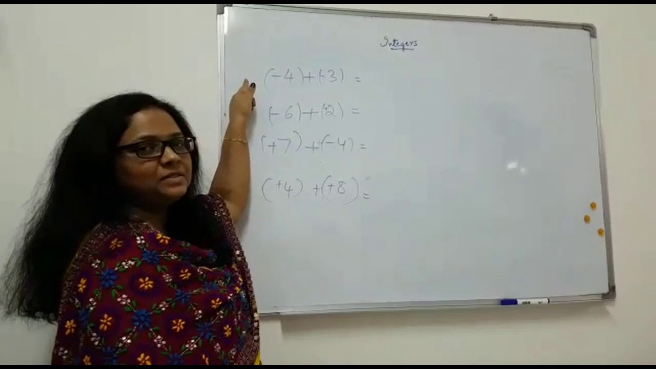 Integers - Basic Arithmetic Operations (Addition & Subtraction) - YouTube