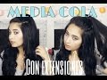 PEINADO MEDIA COLA CON EXTENSIONES- FOXYLOCKS.COM
