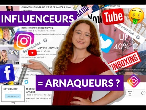 PUB - ⚠️  'INFLUENCEURS'... SOUS INFLUENCE ? ⚠️