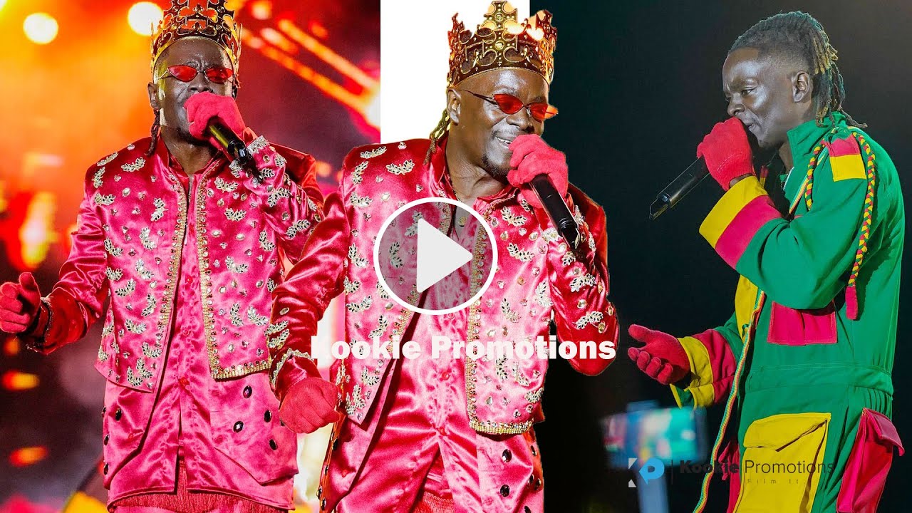 Fans Shades Off Tears of Joy As King Saha Sings Ebiseera Ebyo Live At ...