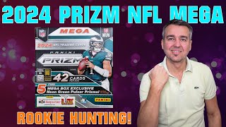 Opening A 2024 Prizm NFL Mega Box. NEON GREEN PULSAR HIT!