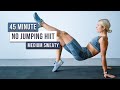 Day 2 - 45 MIN ADVANCED HIIT WORKOUT - Full Body, No Equipment, No Repeat