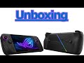 Asus Rog Ally X Unboxing & first start video Gaming Handheld Z1 Extreme 24Gb Ram