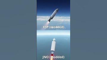 🤔 Which Has Better Launches? KSP vs Juno: New Origins - Booster Separation and Ascend 🚀
