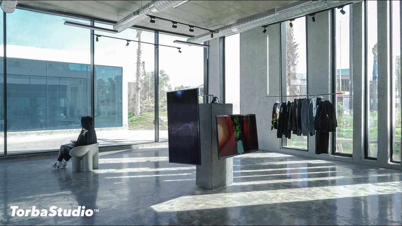 Torba Studio pop-up space 'Extended Arms' Project 03 Collection - 'SPIRIT'