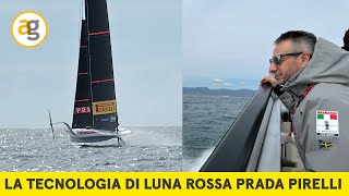 COME FA A VOLARE? La TECNOLOGIA di LUNA ROSSA PRADA PIRELLI