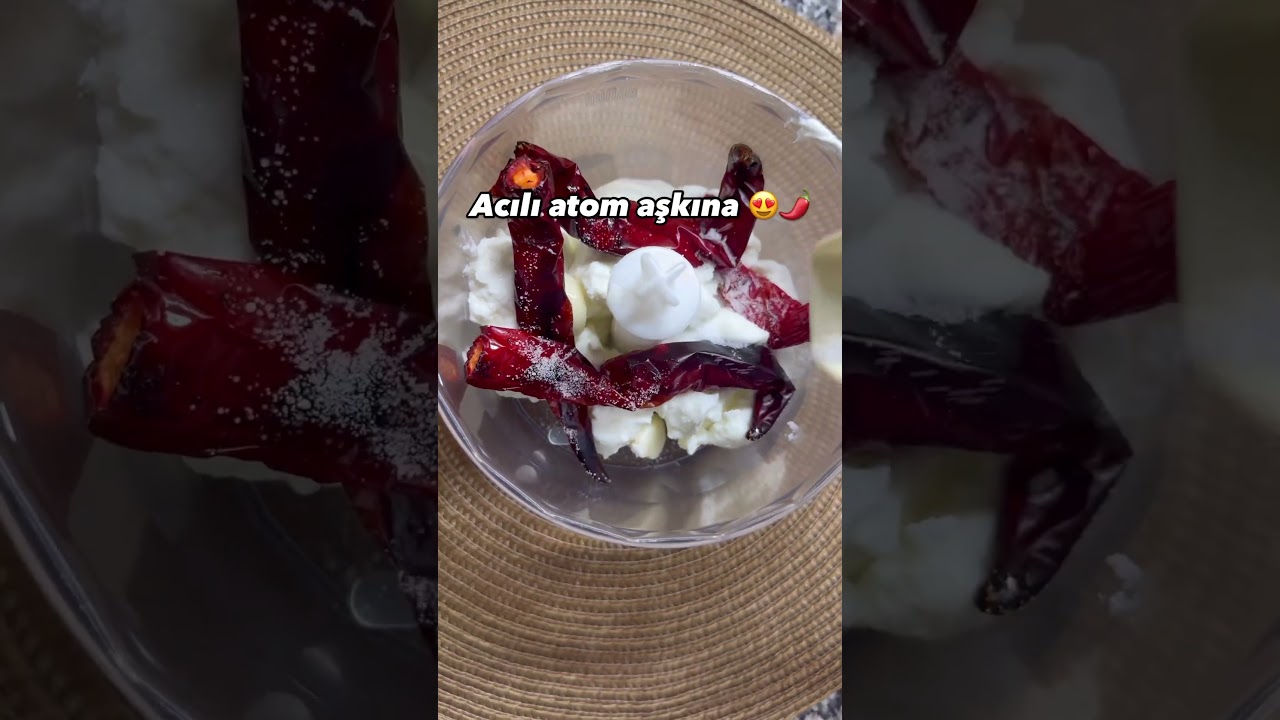 Acılı atom tarifi #meze #mezetarifleri #pratiktarifler #yemektarifleri #food #recipe #yemek #tarif