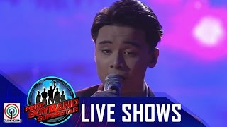 Pinoy Boyband Superstar Live Shows: Russell Reyes - “Bakit Pa Ba”