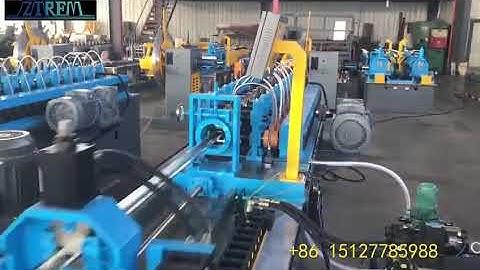 High speed furring/Omega profile roll forming machine
