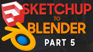 Learning Blender after SketchUp / Part 5 - "Painting" and materials