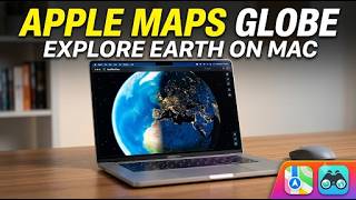 How to Use the Interactive Globe in Apple Maps on Mac (3D World Tips)