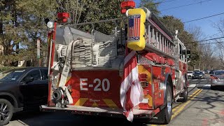 BRAND NEW DCFD Engine 20 Responding