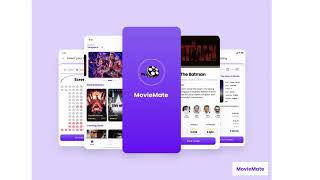 MovieMate App Mockup screenshot 2