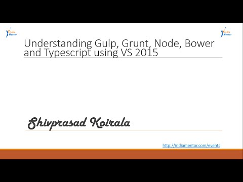 Understanding GULP, GRUNT,