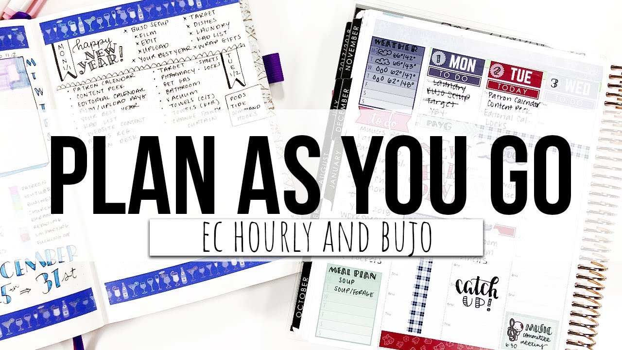 Plan With Me | Plan As You Go | ECLP & BuJo