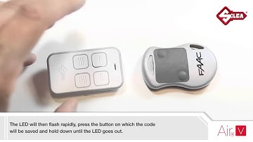 FAAC® DL2SLH868 MASTER - Duplicate with Air4 V or Air4 PLUS