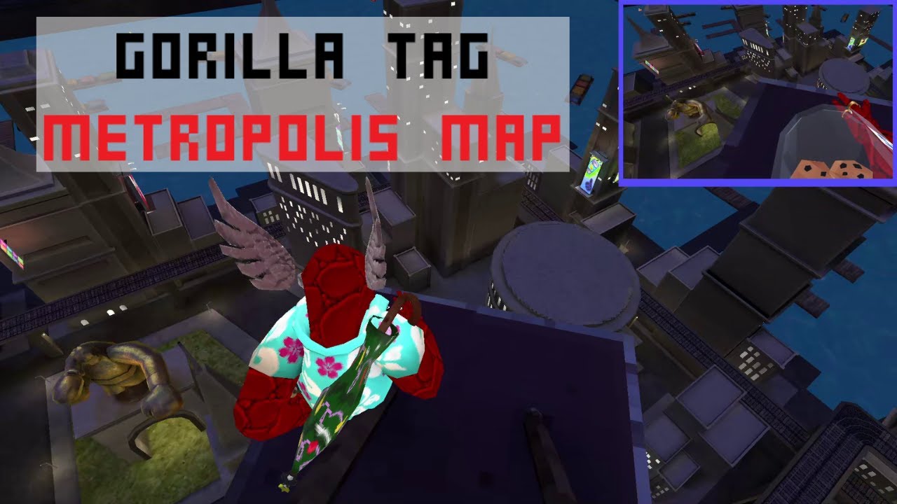 Gorilla Tag - Get ready to patrol the new Metropolis map! #gorillatag # ...