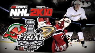 NHL 2K10 '15 Stanley Cup Final Game 1 - Devils @ Ducks (Broadcast Commentary)