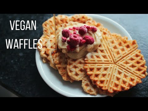 Vegan Waffle Recipe  Mina Rome