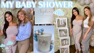 MY OFFICIAL BABY SHOWER 💙 | SOPHIA GRACE