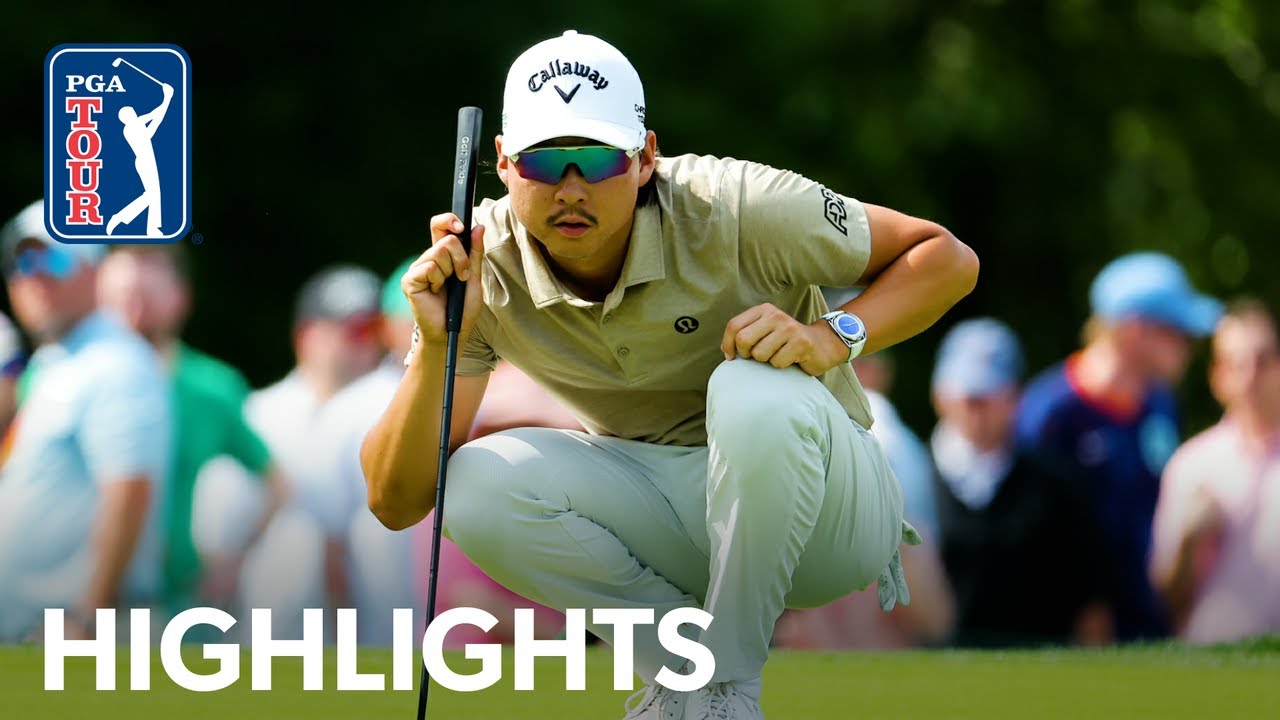 Min Woo Lee COOKS with 63 to take 4-shot lead | Round 3 | Texas Children's Houston Open | 2025